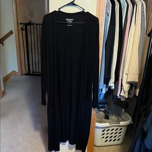 Torrid Super Soft Black Slub Jersey